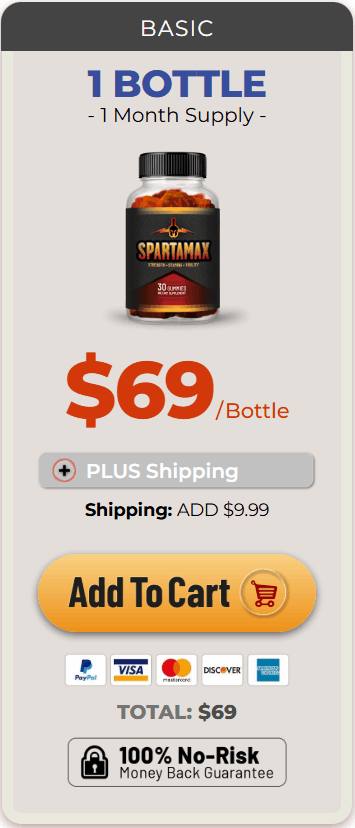 Spartamax order 1 bottle